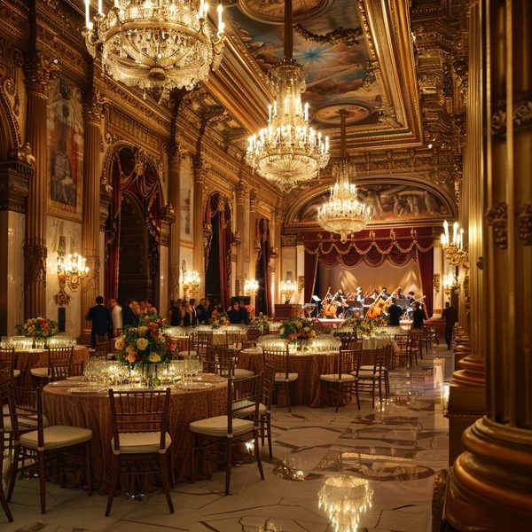 Location arche décorée pour événements de prestige